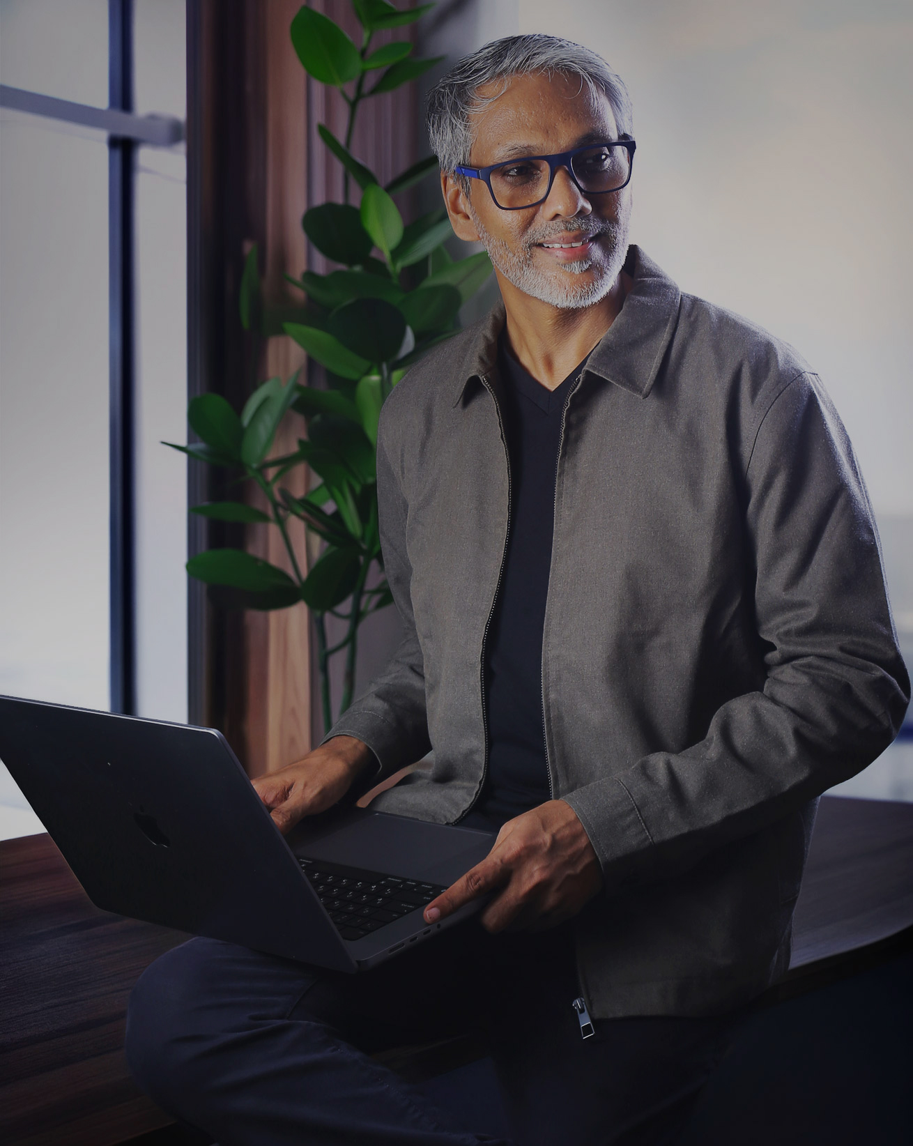 portrait salavudheen sidique businessman about